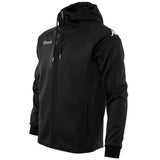 Soft Shell Hooded Jacket - Black